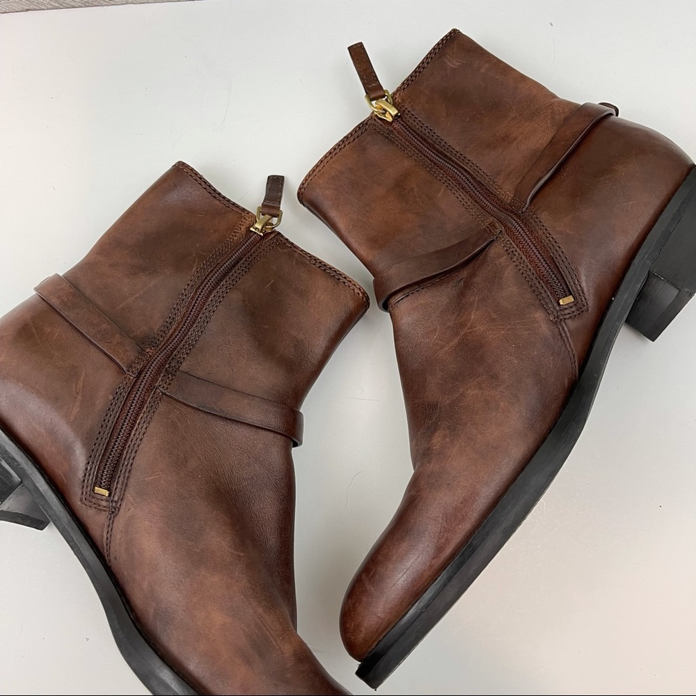 ECCO Hobart Harness Ankle Riding Boots - Picture 4 of 9